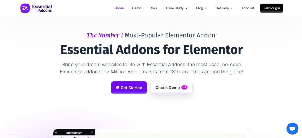Essential addons for elementor