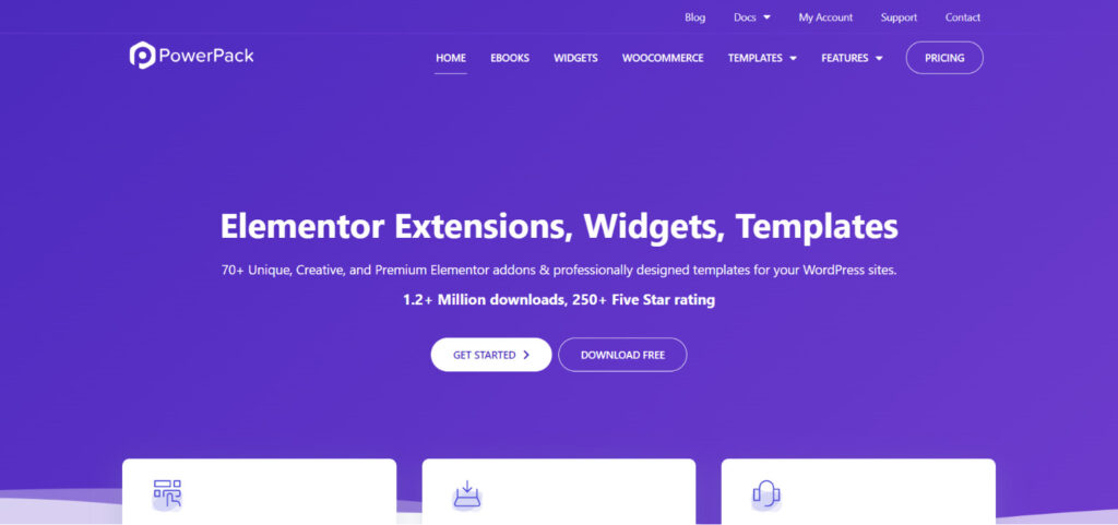 Powerpack addons for elementor