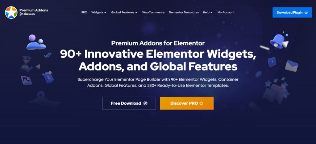 premium addons for elementor