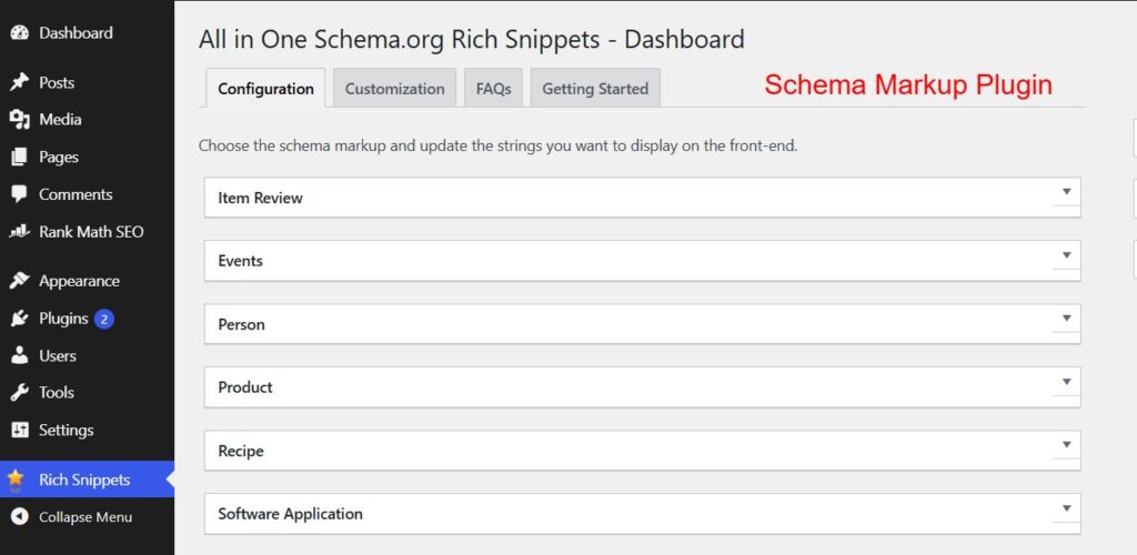 Schema – All In One Schema Rich Snippets plugin